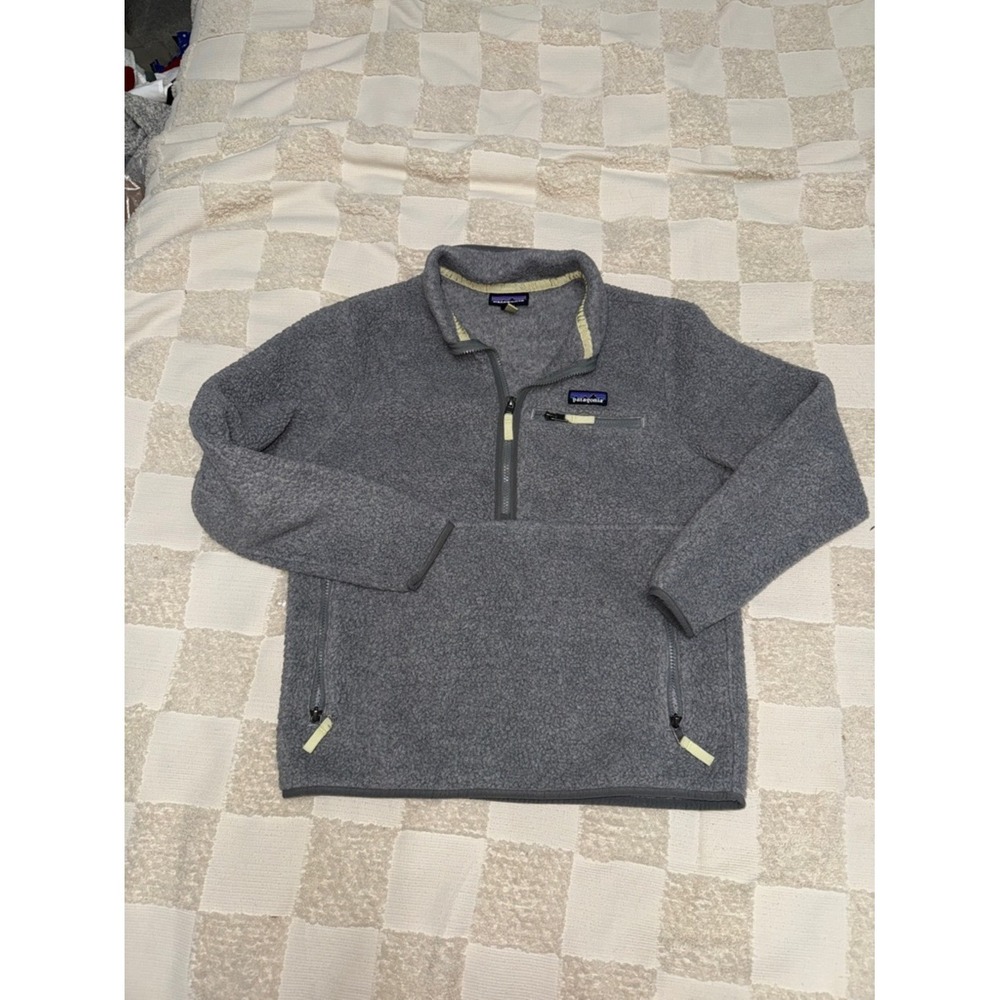 Patagonia Women's Retro Pile Marsupial‎ fleece pullover size M